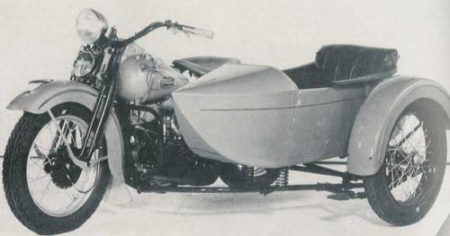 1940 prototype WLD with LLS sidecar