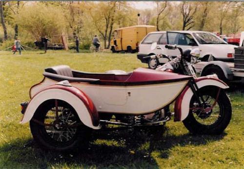 My sidecar in Germany 1992