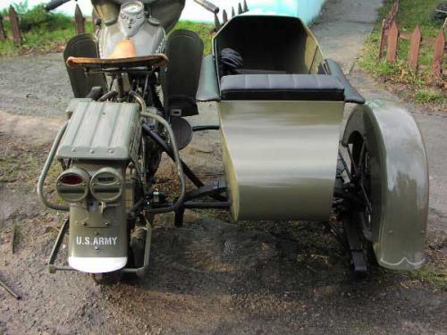LS 29 Goulding sidecar back view
