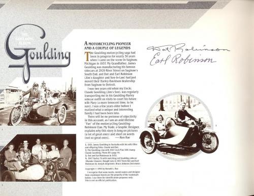 The Goulding Album by Ron Rae